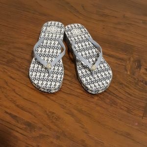 Tory Burch Wedge flip flops